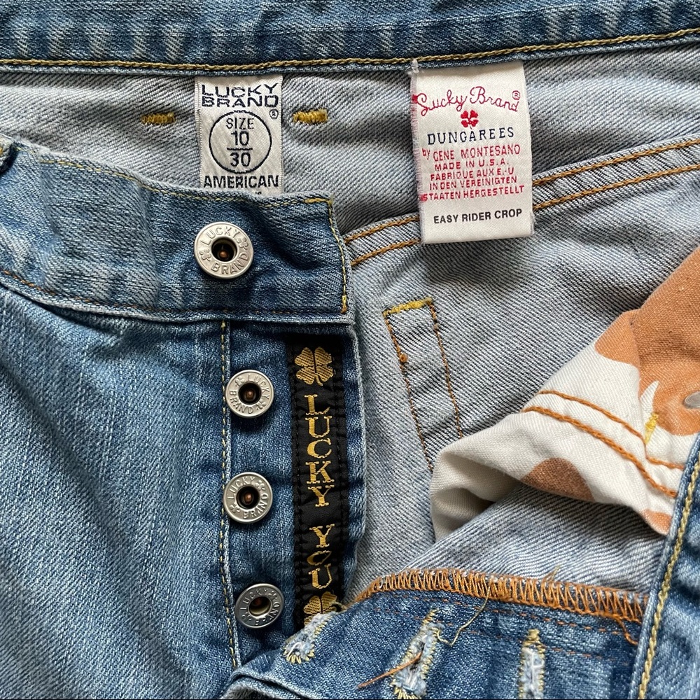 Lucky Brand Capris Size 10 - Picture 3 of 3